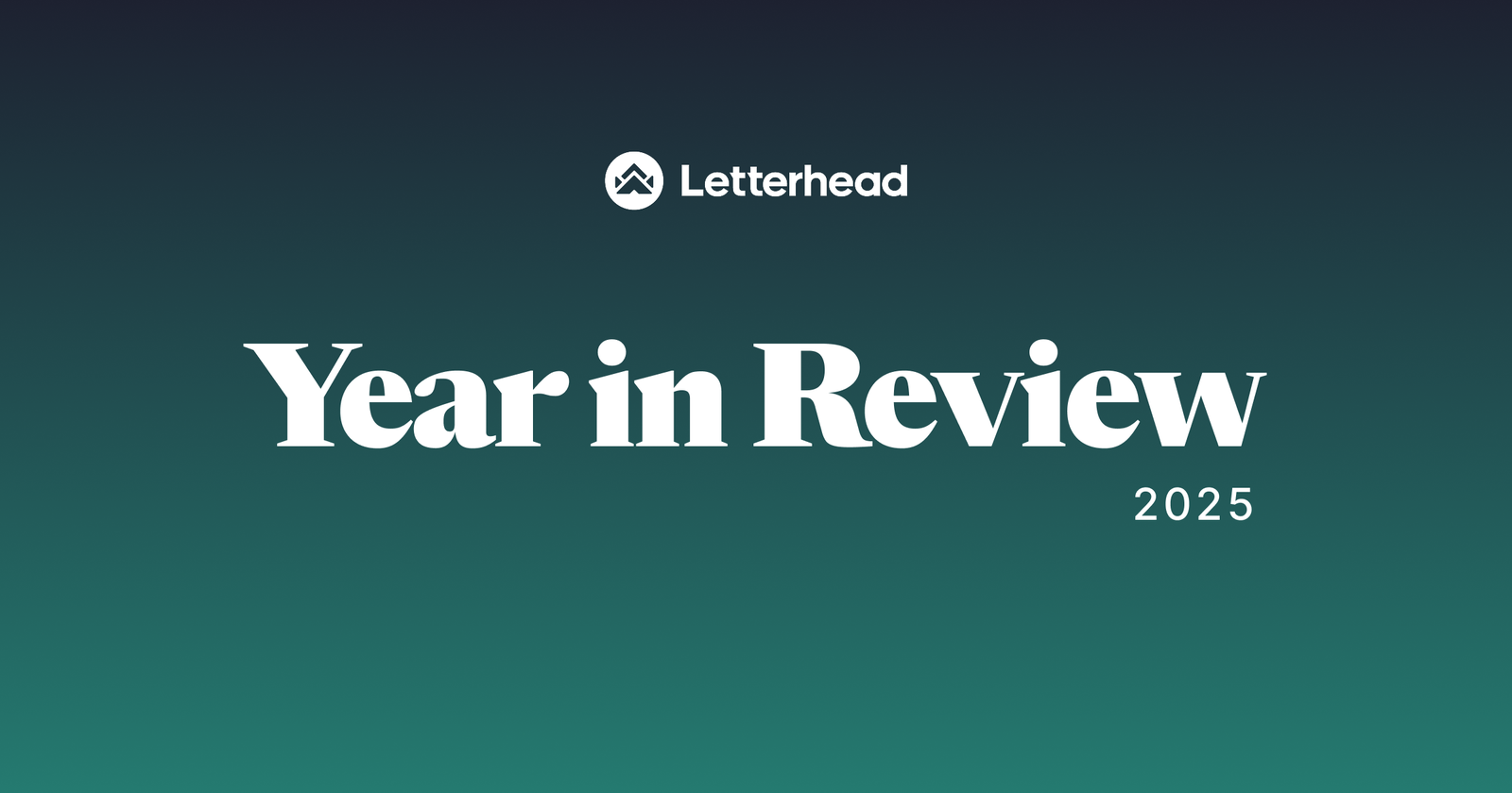 Letterhead in 2025: Building for how newsletter teams actually operate