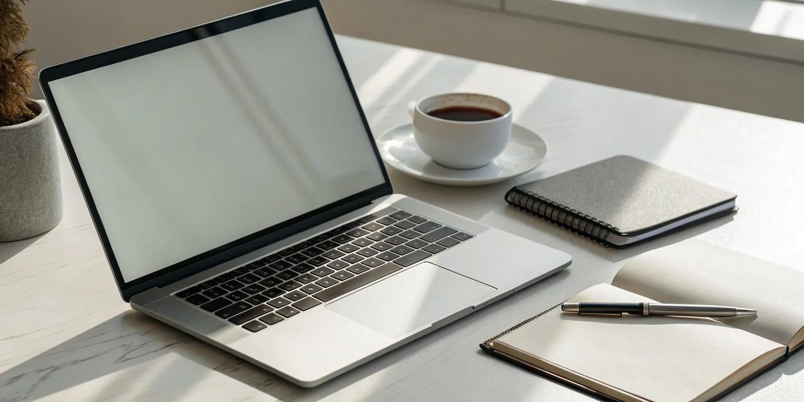 A publisher comparing the best newsletter platforms on a laptop.
